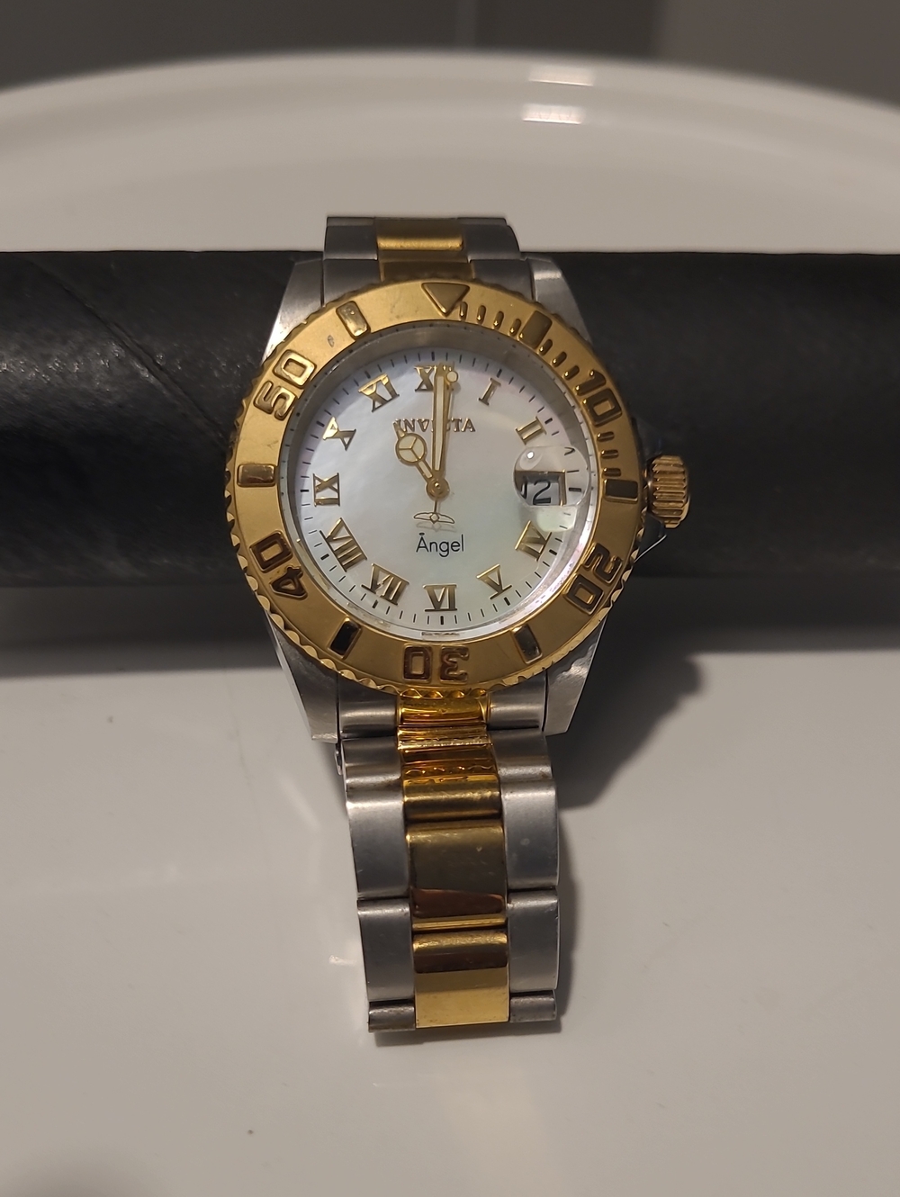 Invicta Two-Tone Gold and Silver Angel Women's Watch